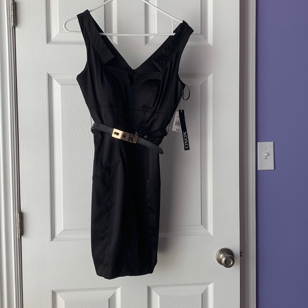 NWT XOXO black dress size 3/4